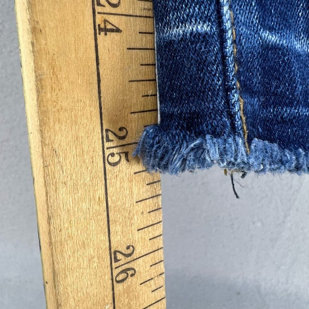 KanCan Jeans Women's 25 (2) Blue High Rise Button Fly Skinny Ankle Preppy School - Picture 8 of 14